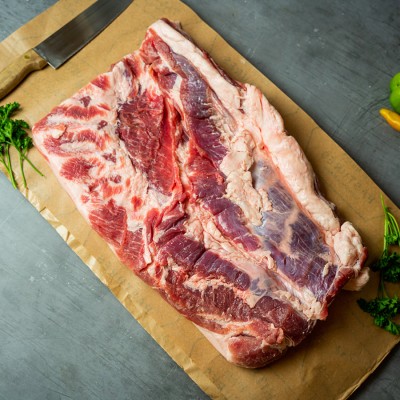 Свинина ребрышки мясные 900 г - купить в Боламыке