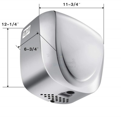 Скоростная сушилка рук TurboHand 2100 - купить в Боламыке