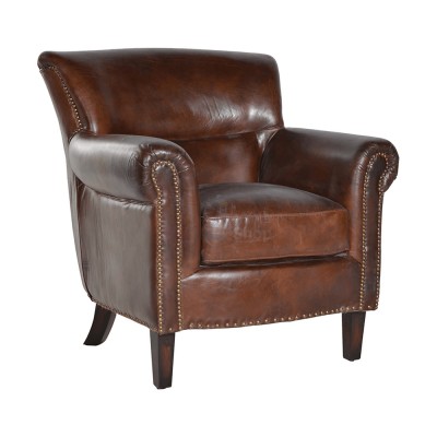 Кожаное кресло классическое - купить в Боламыке