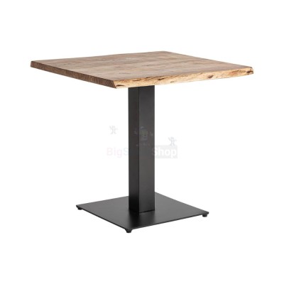 Бистро-стол с деревянной столешницей - купить в Боламыке